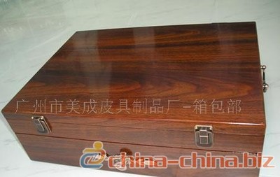 公文箱 手提密碼皮箱 皮質餐具箱 木制餐具箱廠家(圖) - 中國制造交易網