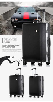 新款磨砂防刮拉桿箱男女行李箱子旅行鋁框密碼箱皮箱登機(jī)萬向輪 faez 1608