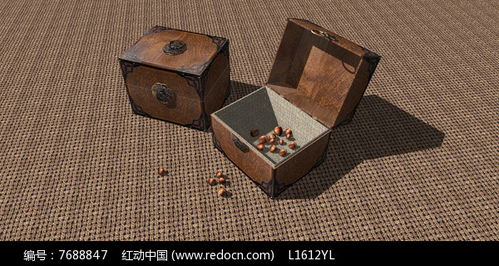 復(fù)古皮箱裝飾品